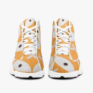 AJ13 High-Top Leather Basketball Sneakers